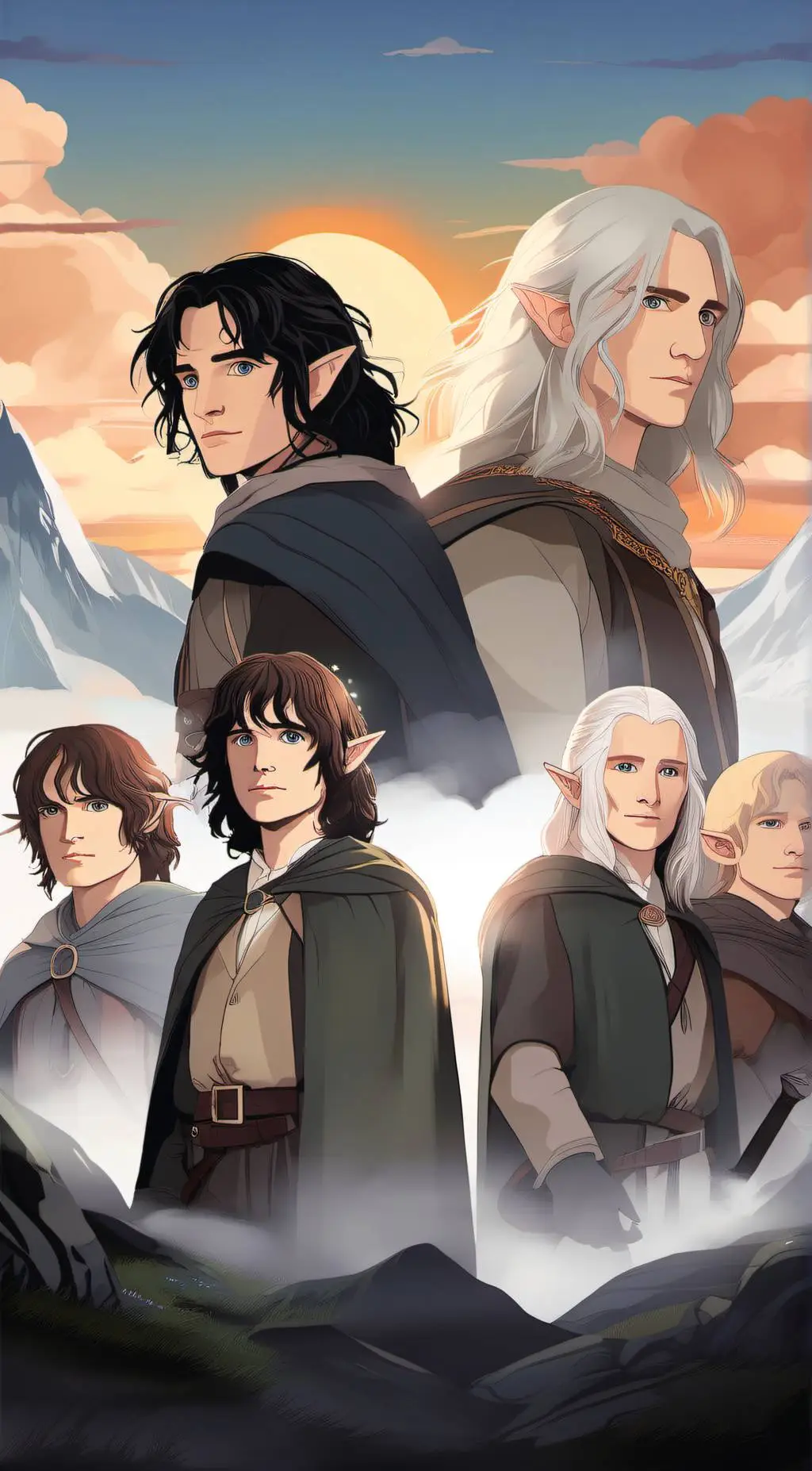 ai character: Lord of the Rings background