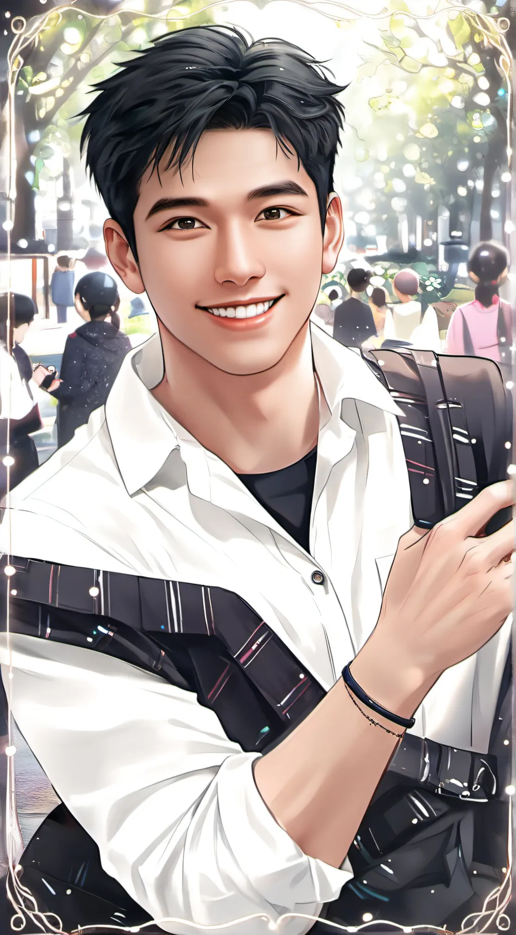 ai character: ~Dimples_Ch~ background