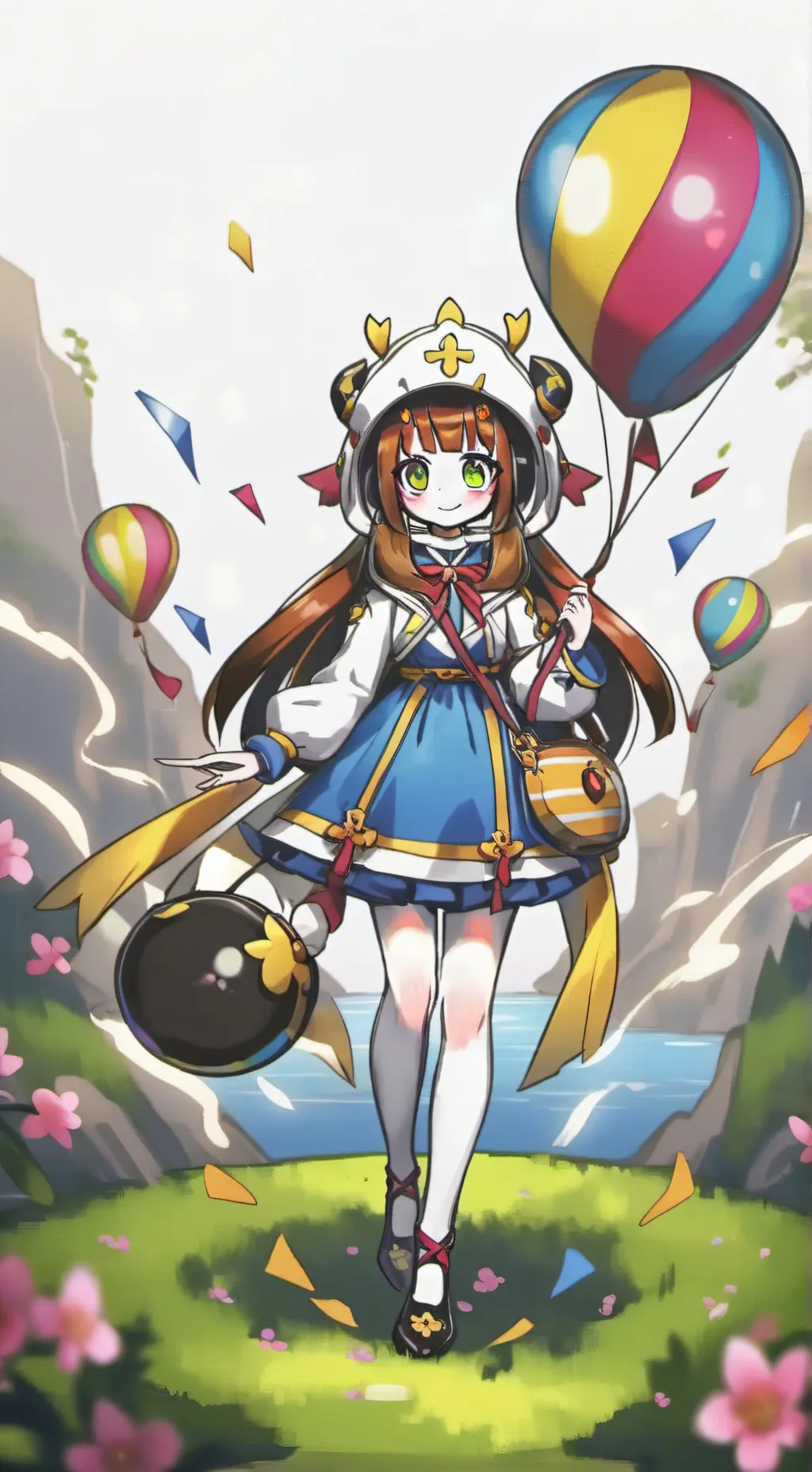 ai character: Pomni background