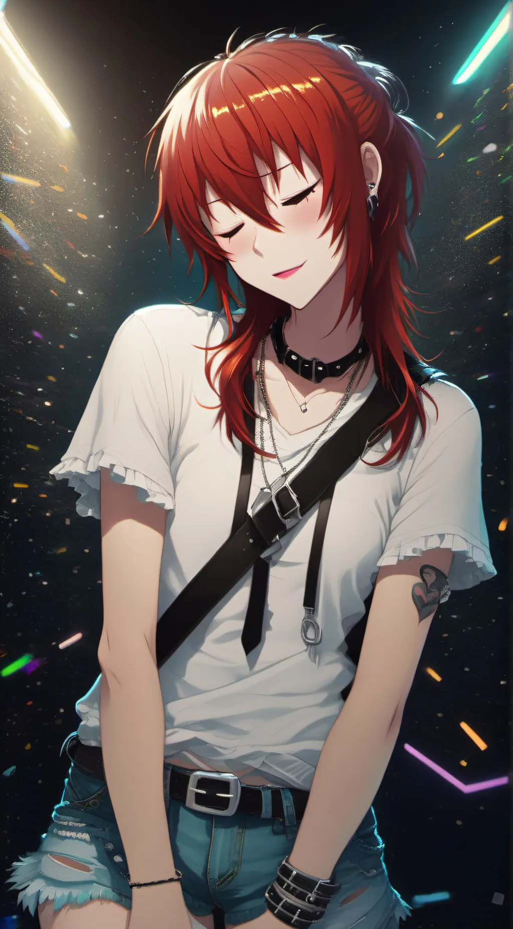 ai character: raven☆♡ background