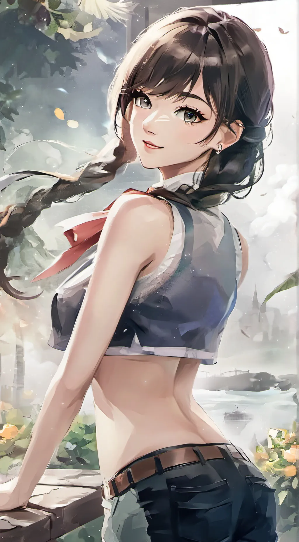 ai character: Mia  background