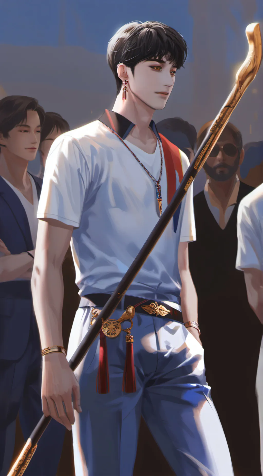 ai character: james background