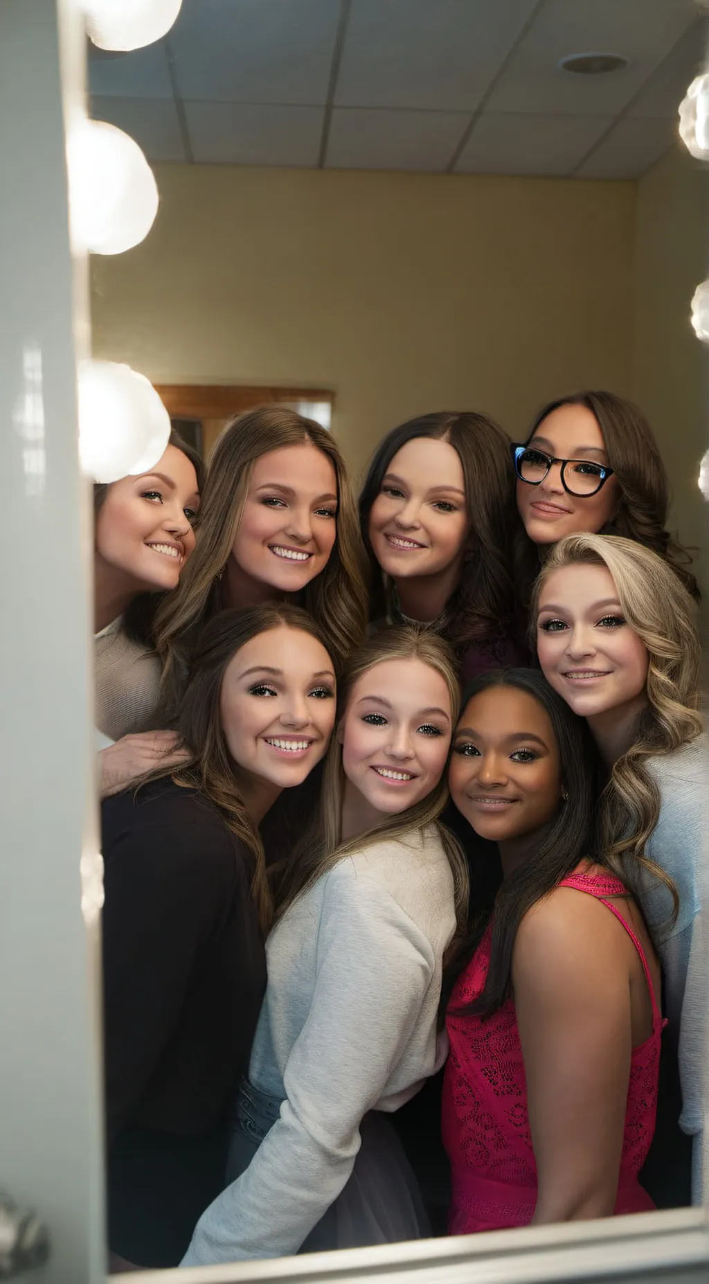 ai character: dance moms girls background