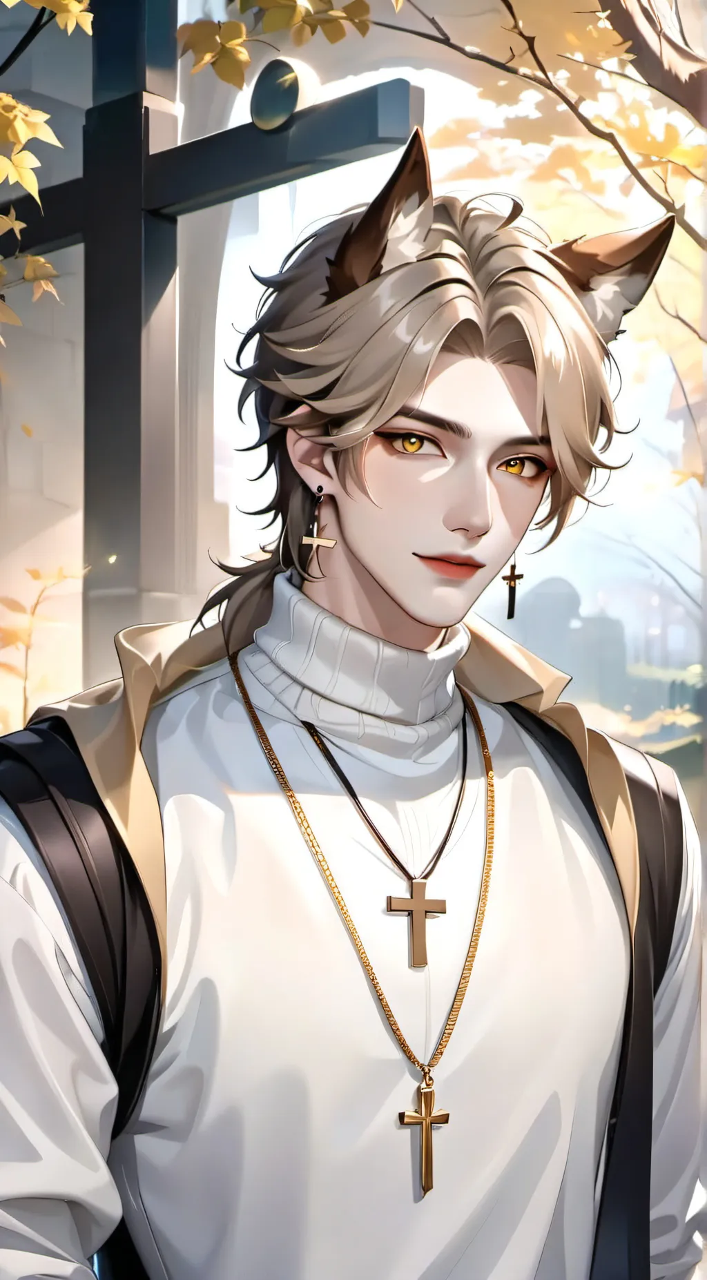 ai character: Kaede background