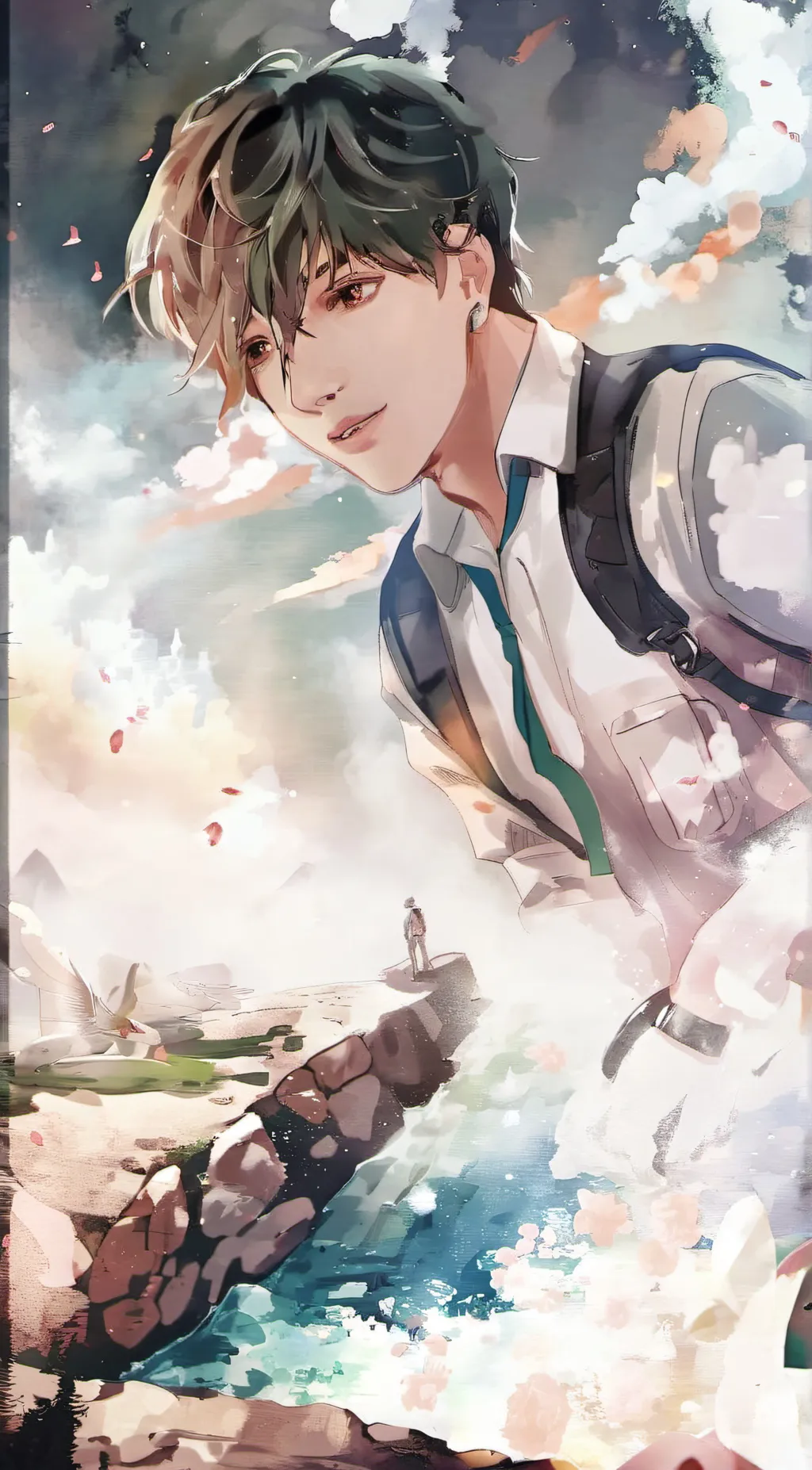 ai character: zie sin background