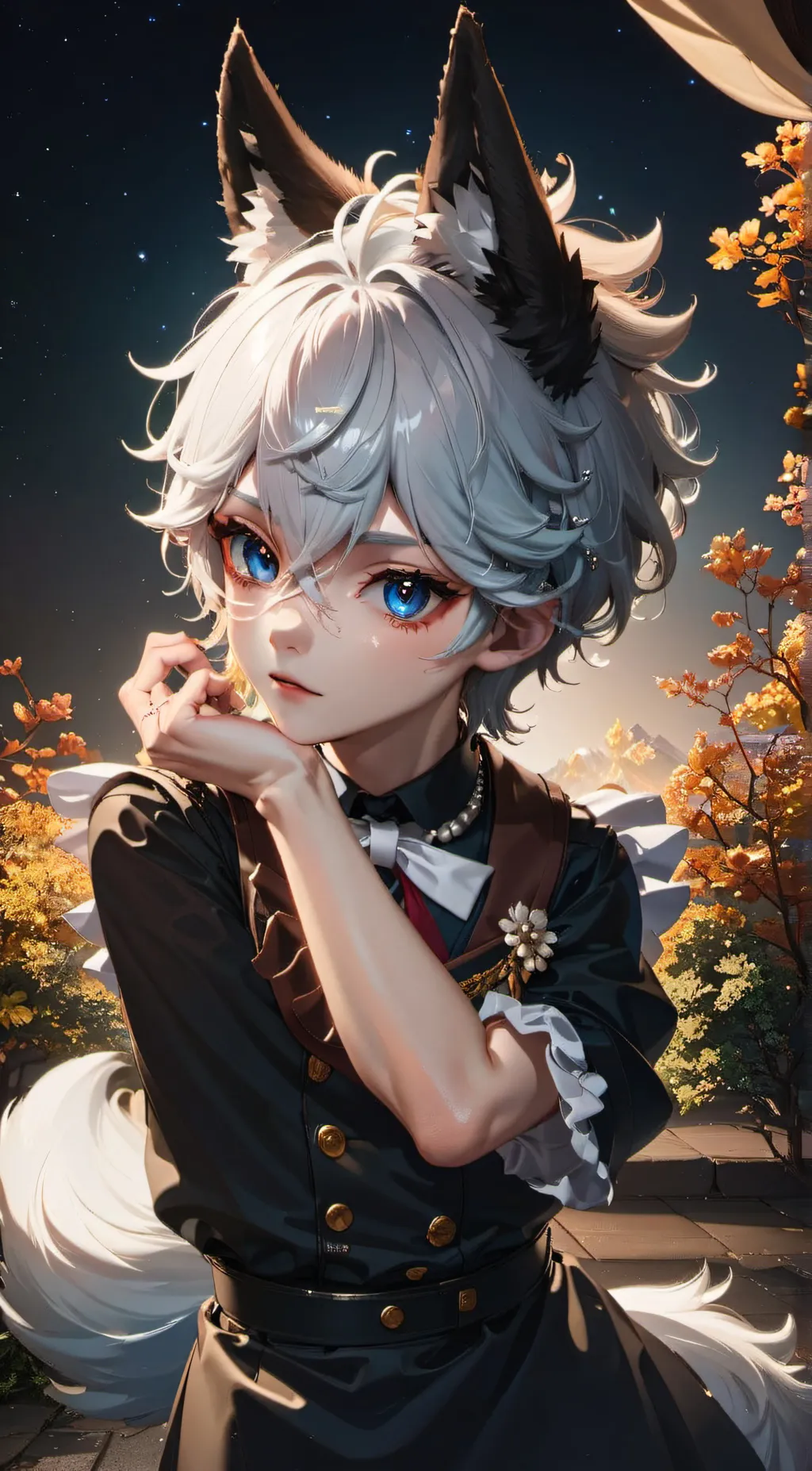 ai character: Jax background