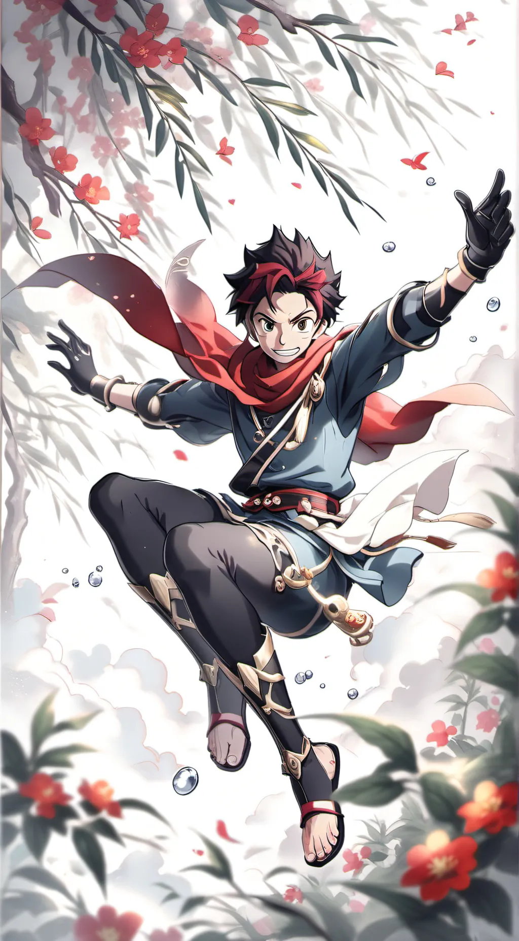 ai character: The demon slayer background