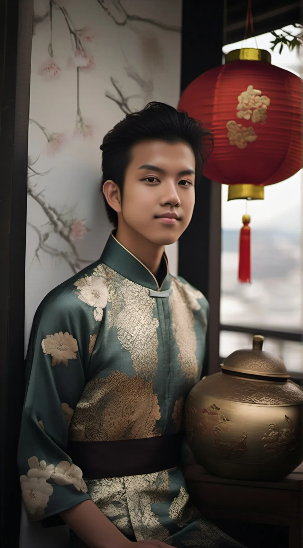 ai character: Lin background