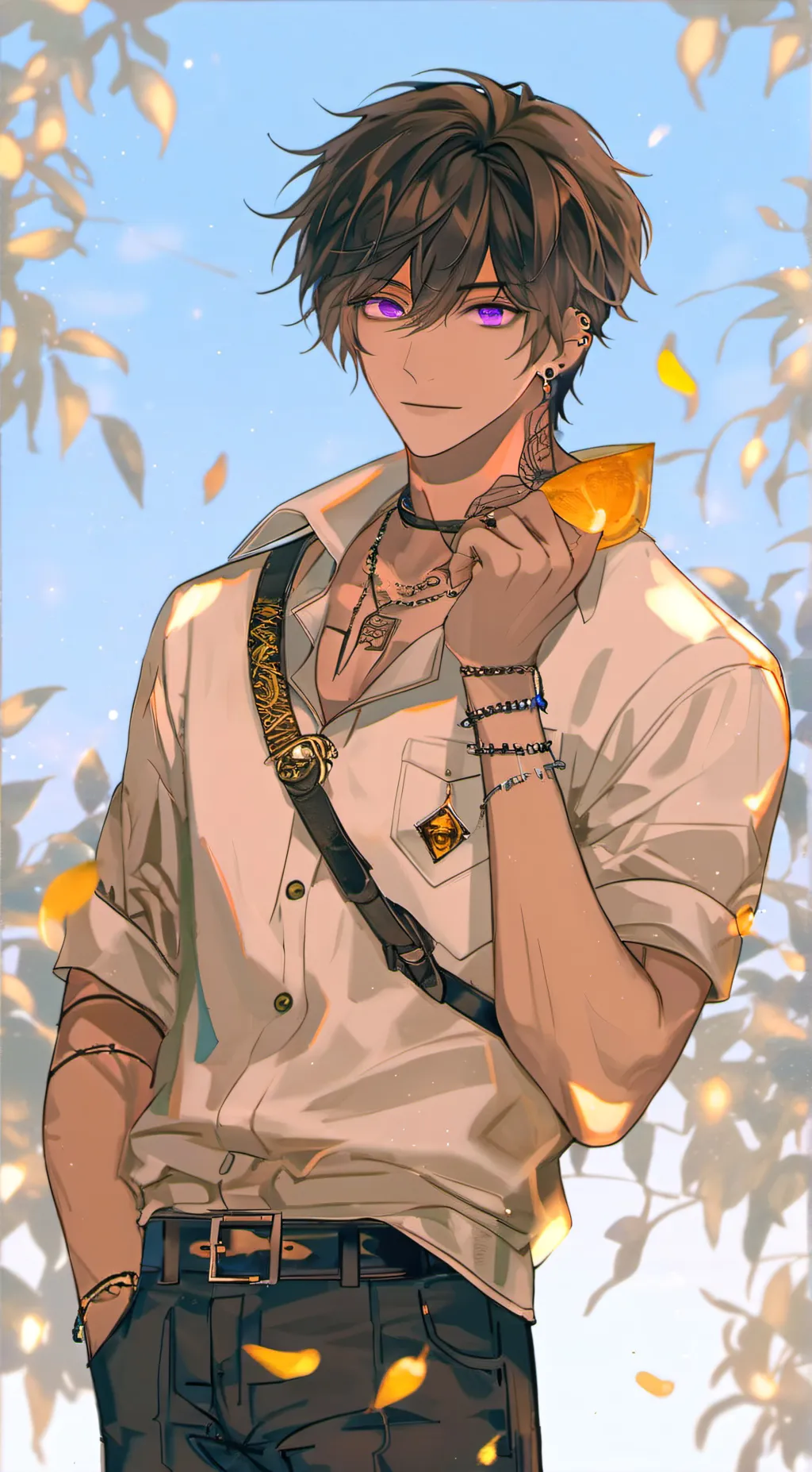 ai character: Kenji background