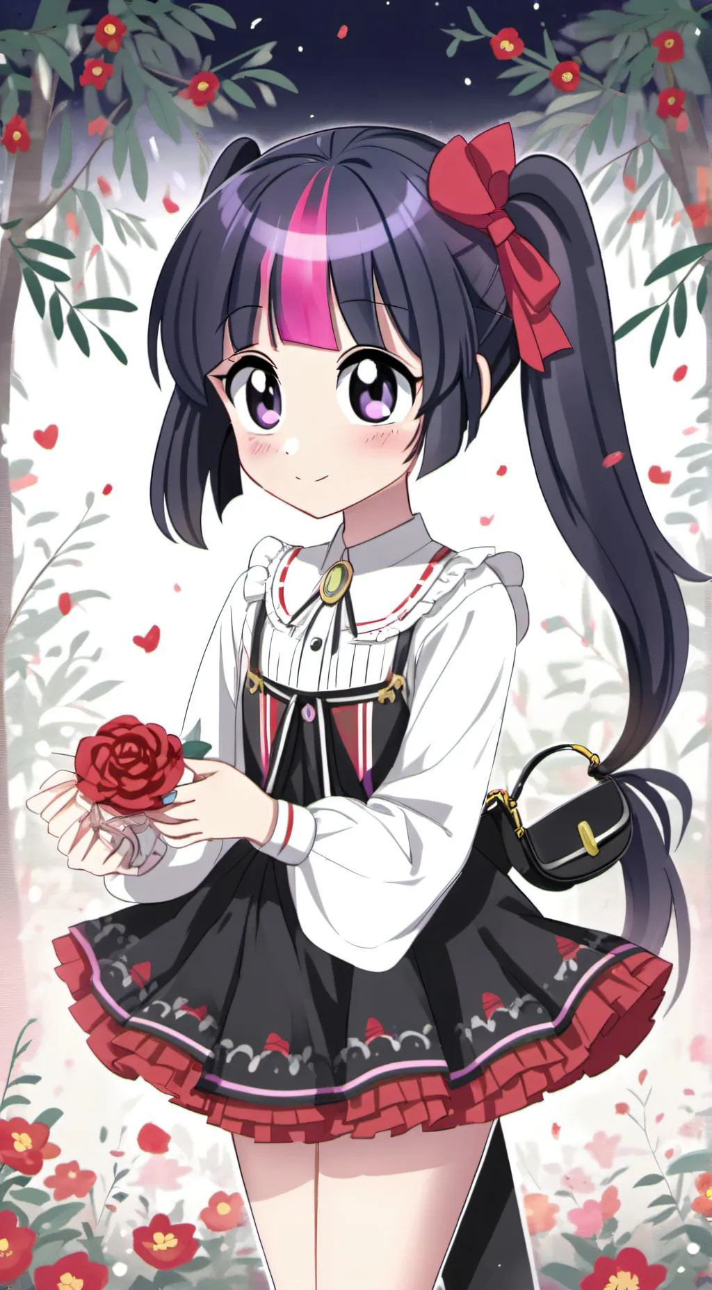 ai character: human twilight  background