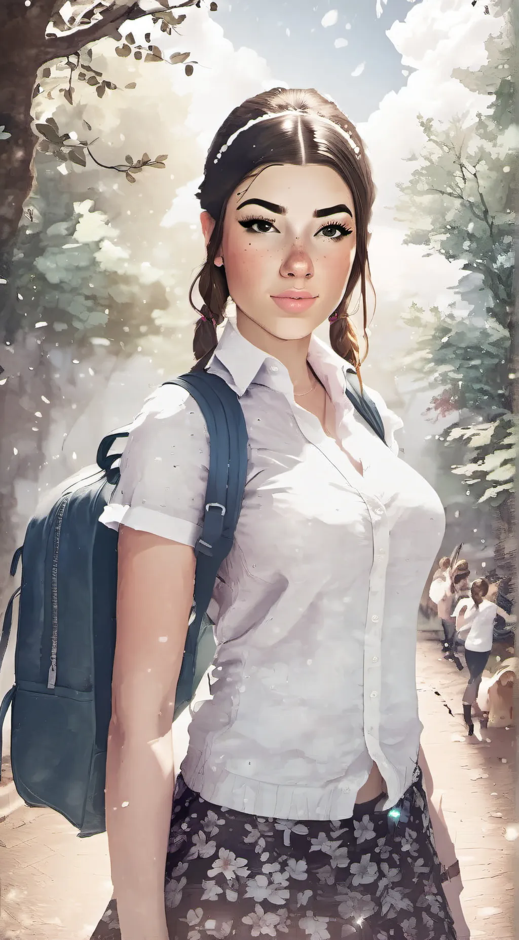 ai character: Amy background