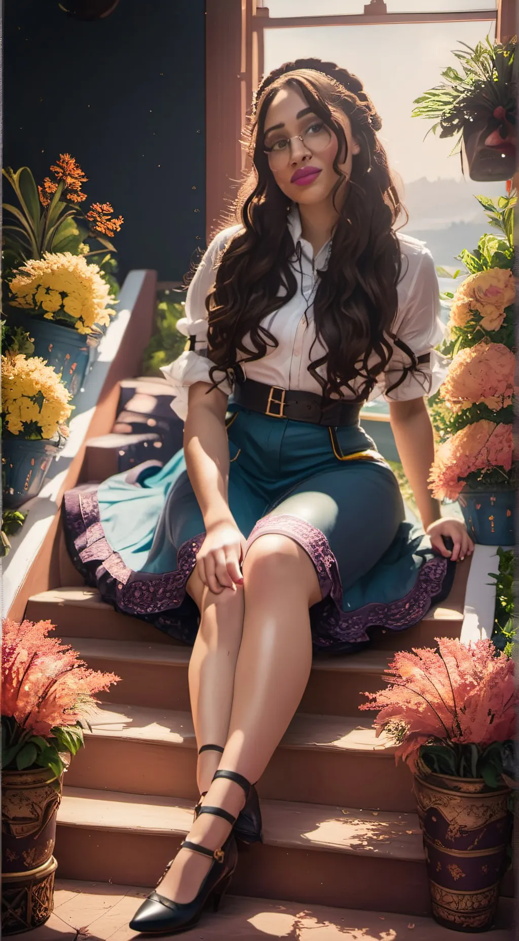 ai character: Cece  background