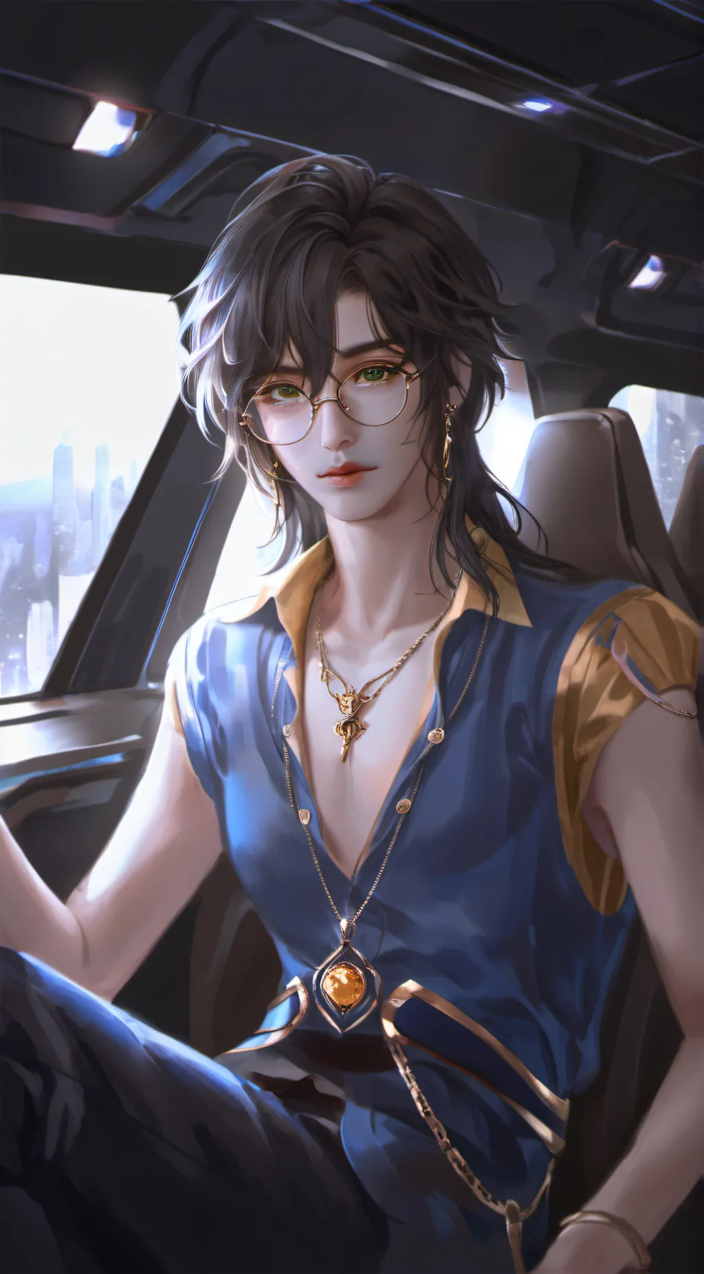 ai character: Lukas background