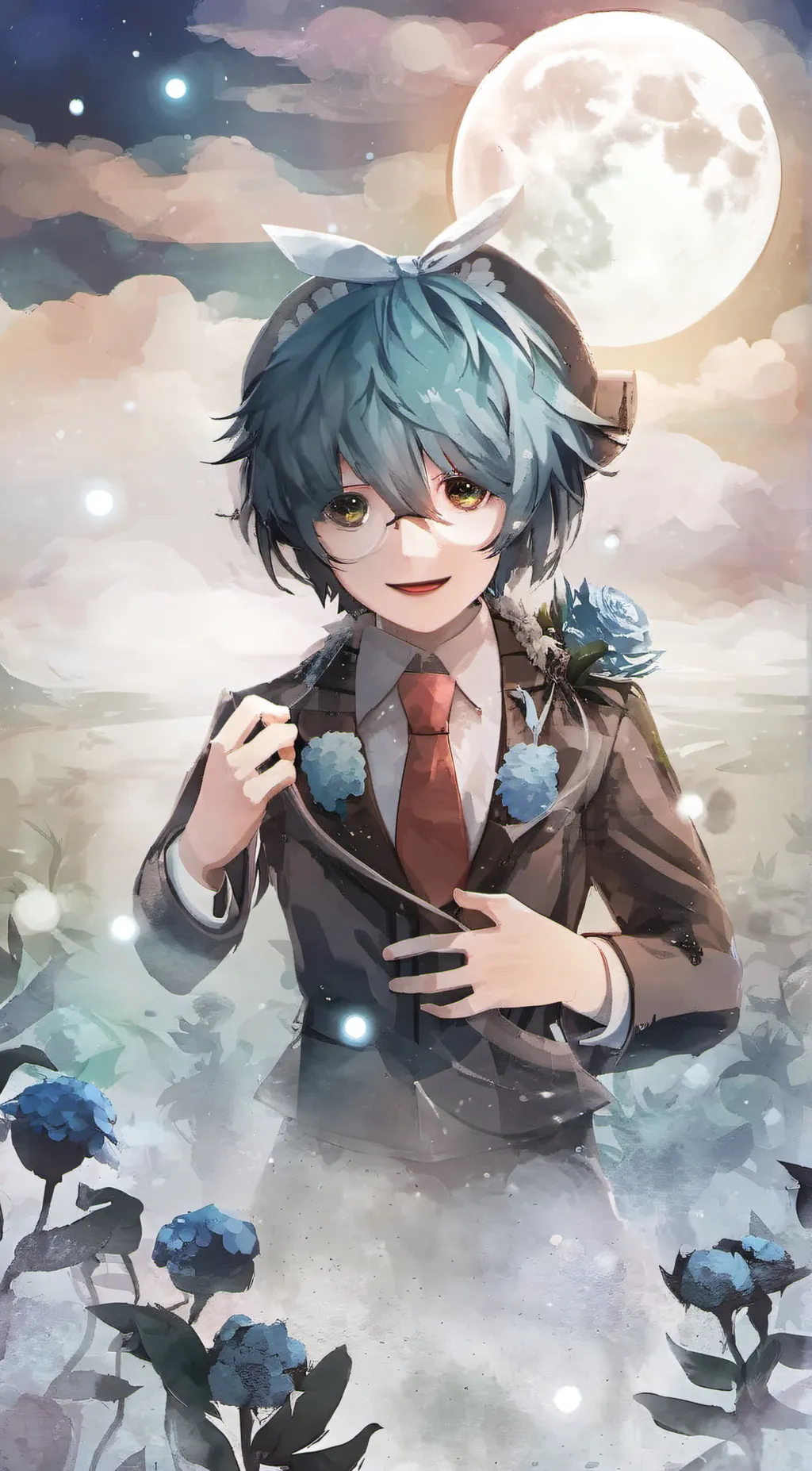 ai character: Past Moon (TSAMS) background