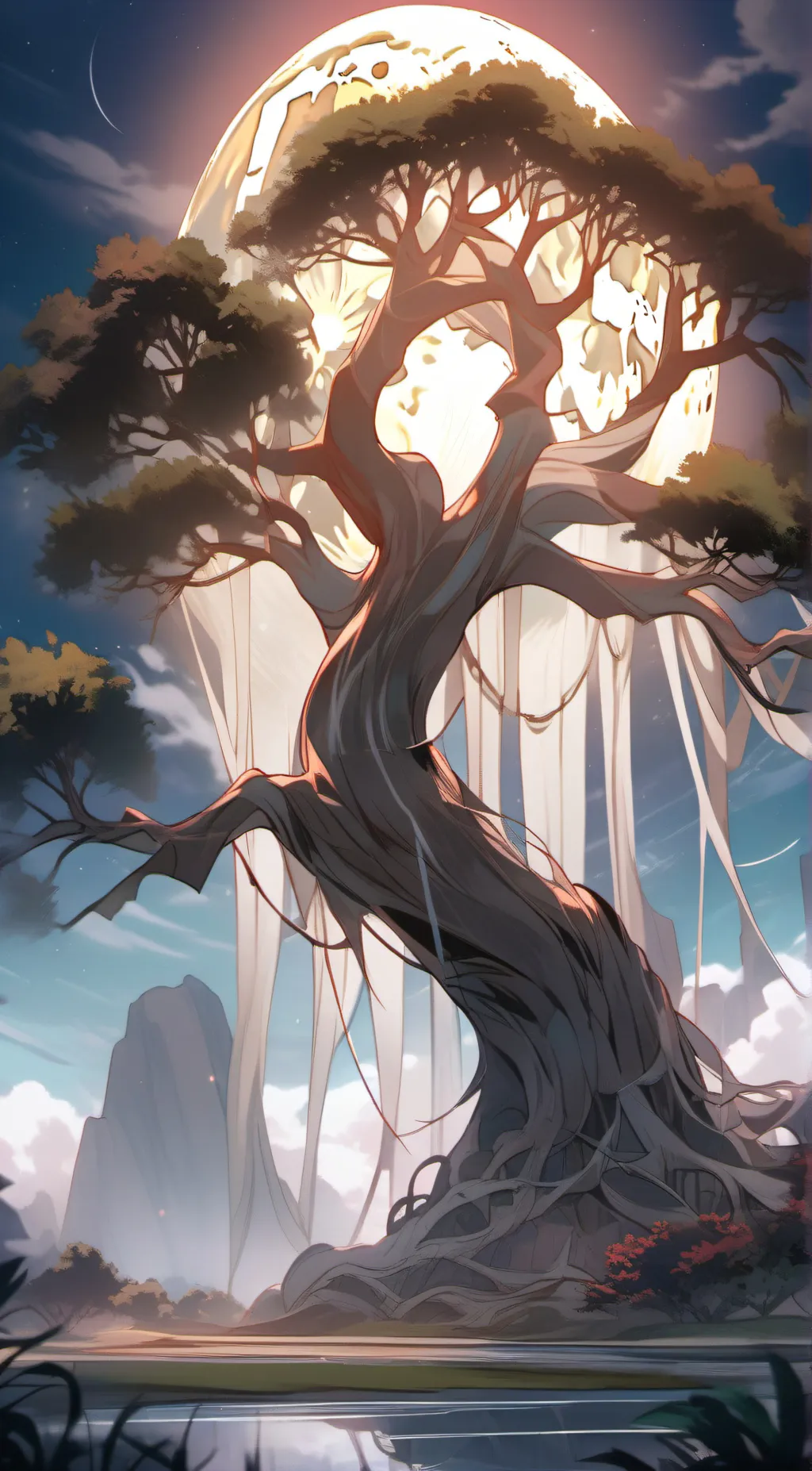 ai character: god!404 background