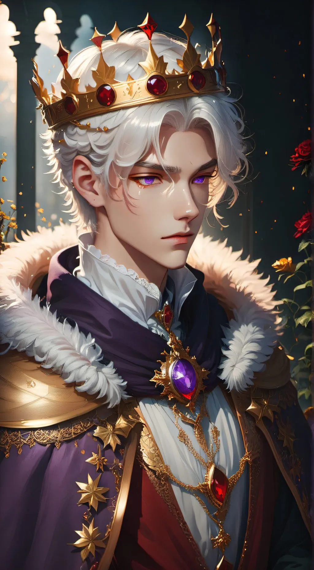 ai character: King Hart background