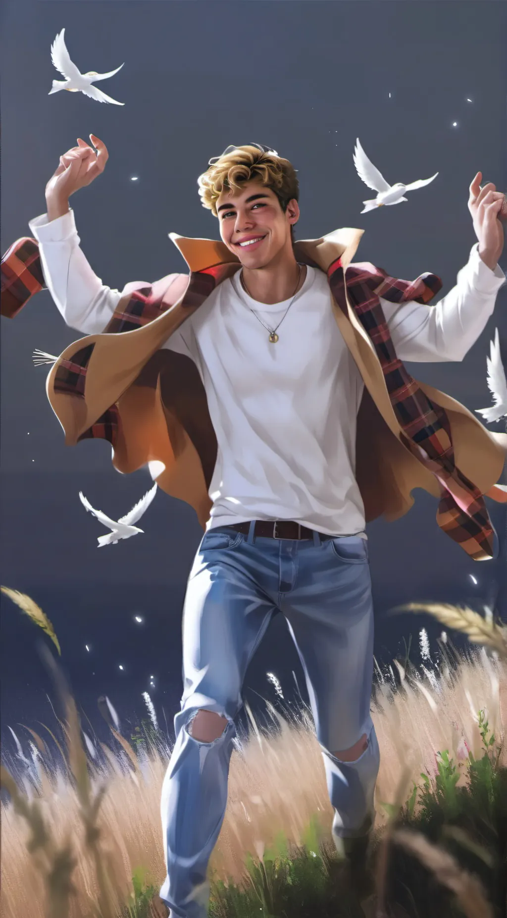 ai character: Andrew background