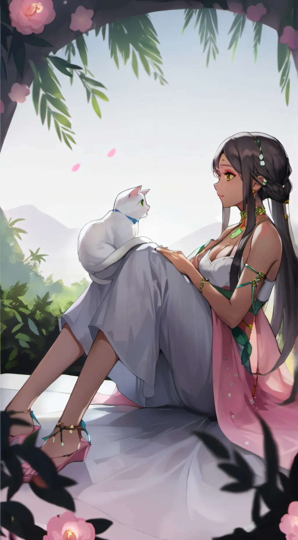 ai character: Jasmine background