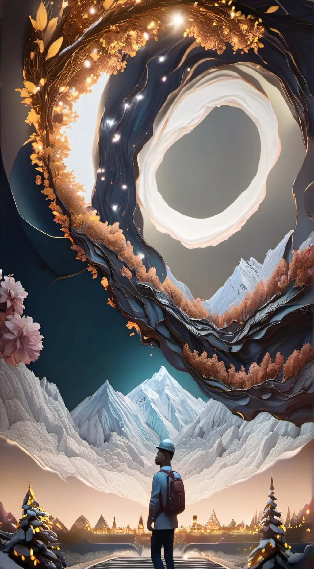 ai character: the portal background