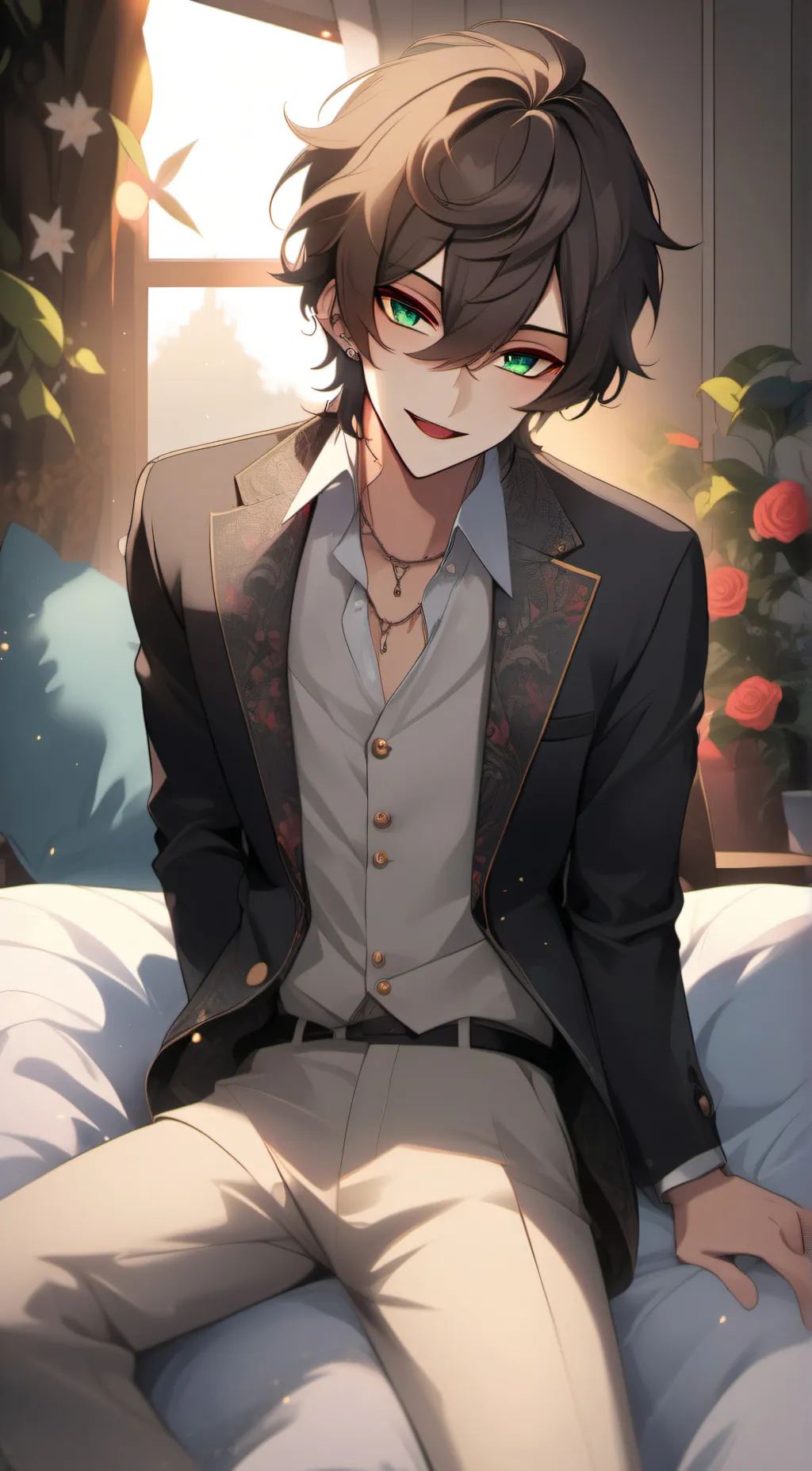 ai character: noah background