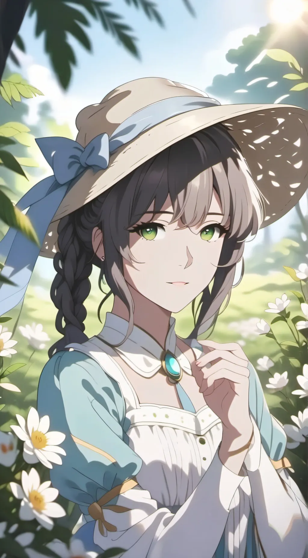 ai character: Sumire  background