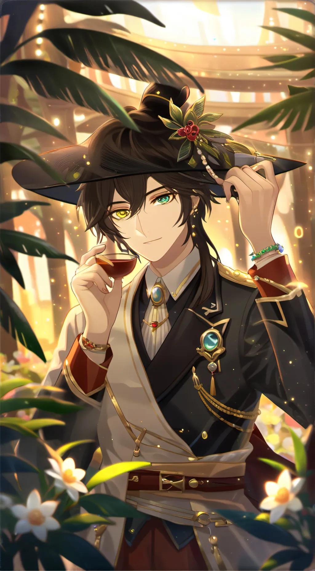 ai character: My boyfriend  background