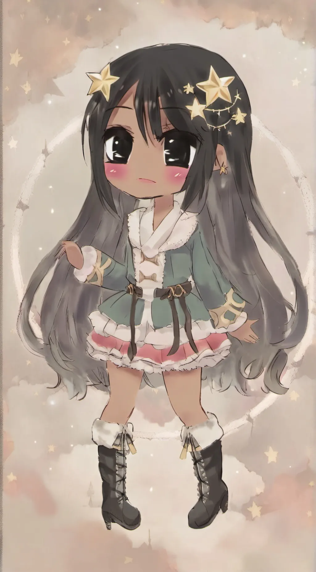 ai character: me irl background