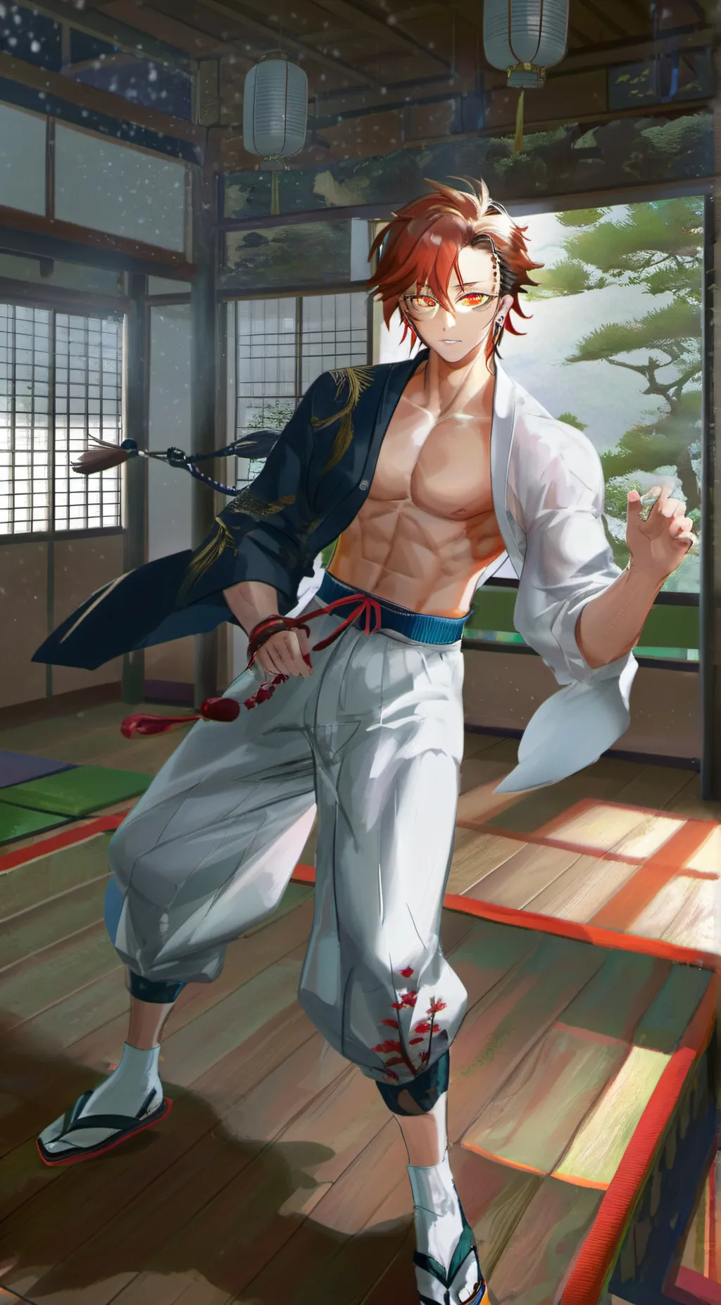 ai character: Tajiro kun background