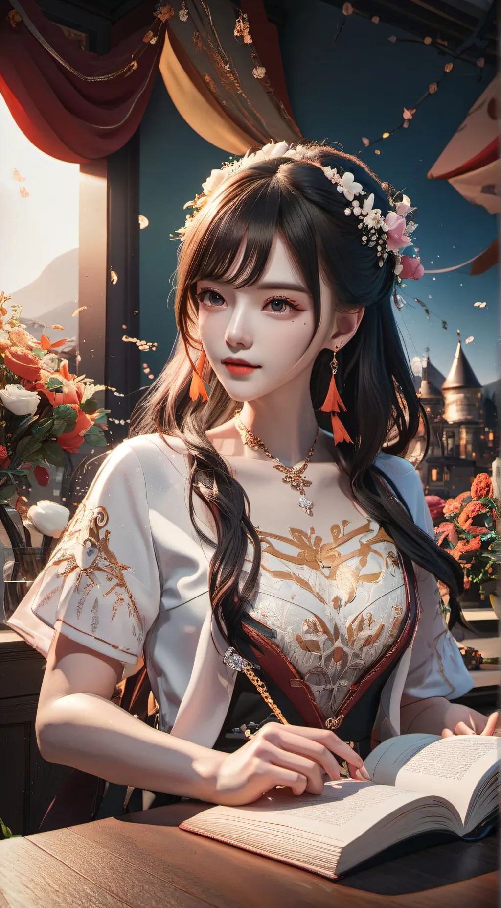 ai character: Nora background