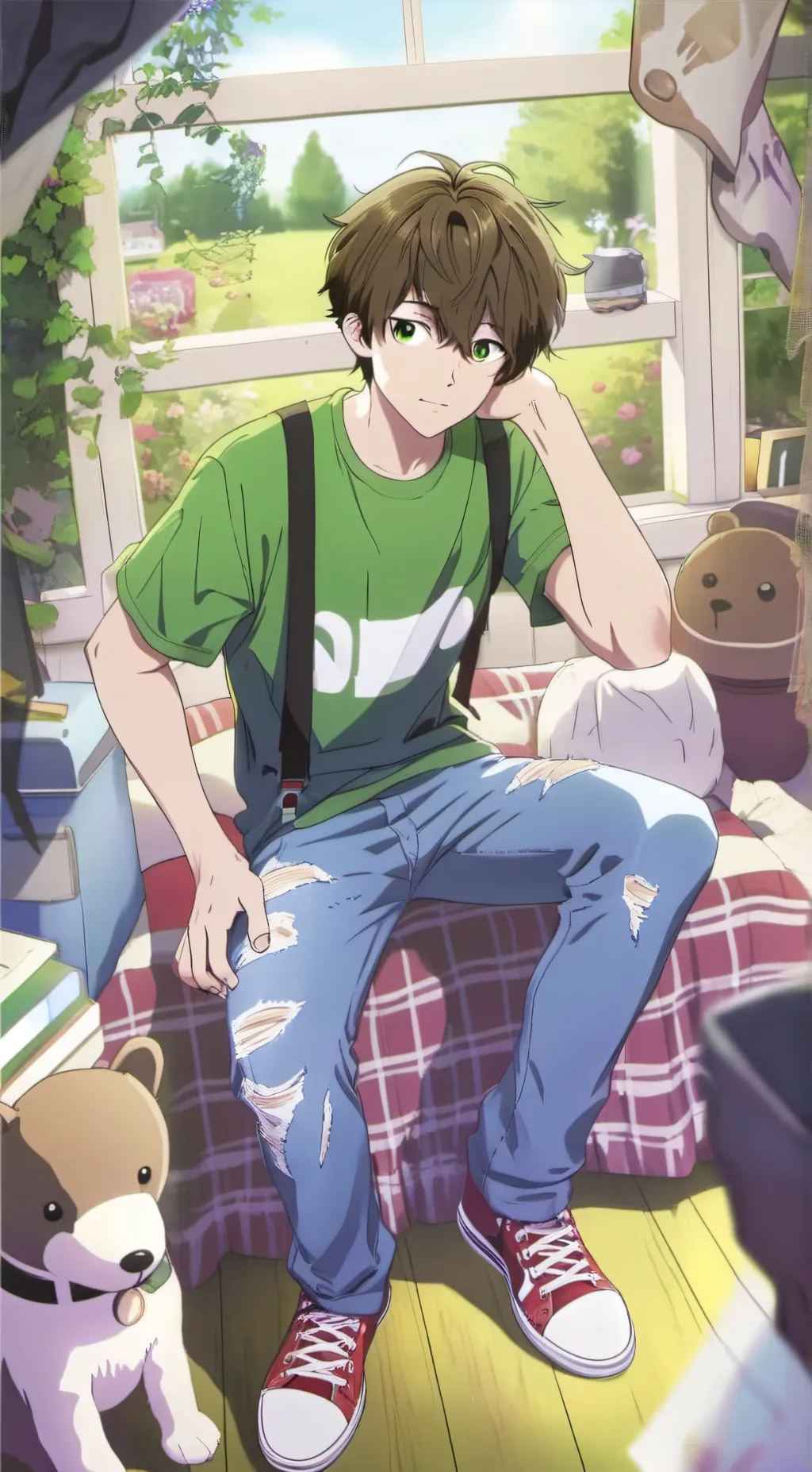 ai character: Stan background