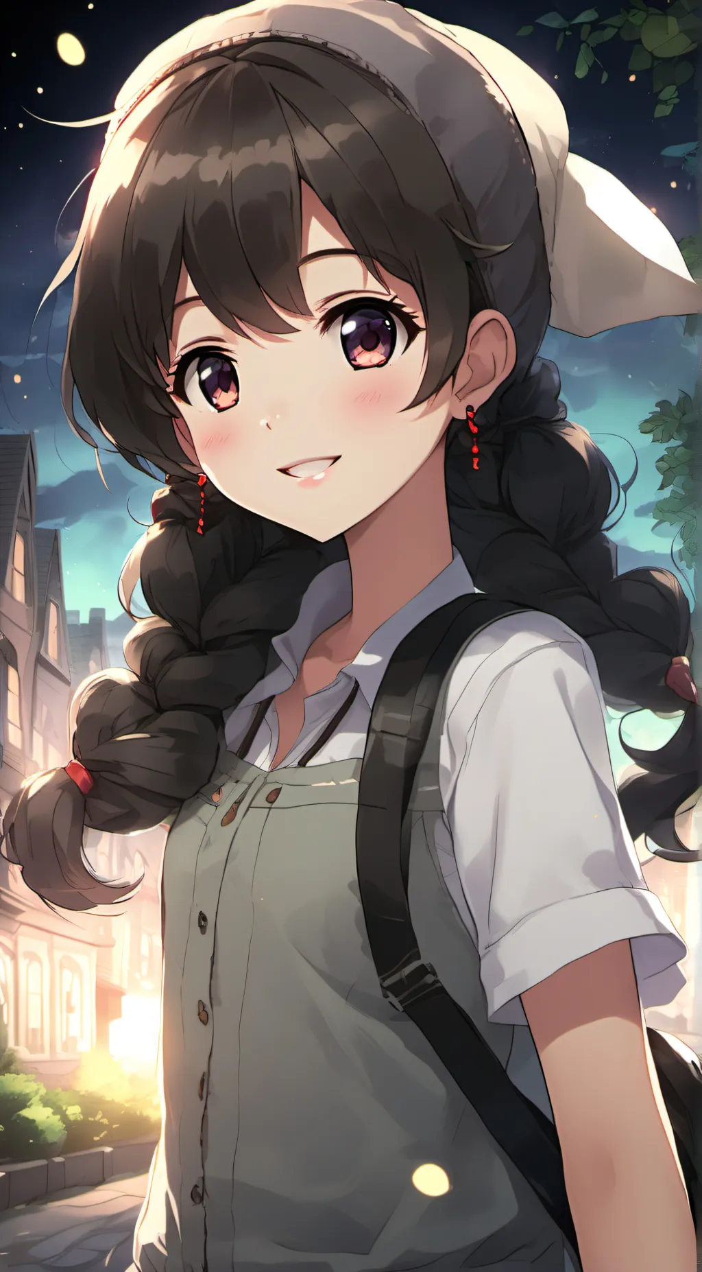 ai character: Annabelle  background