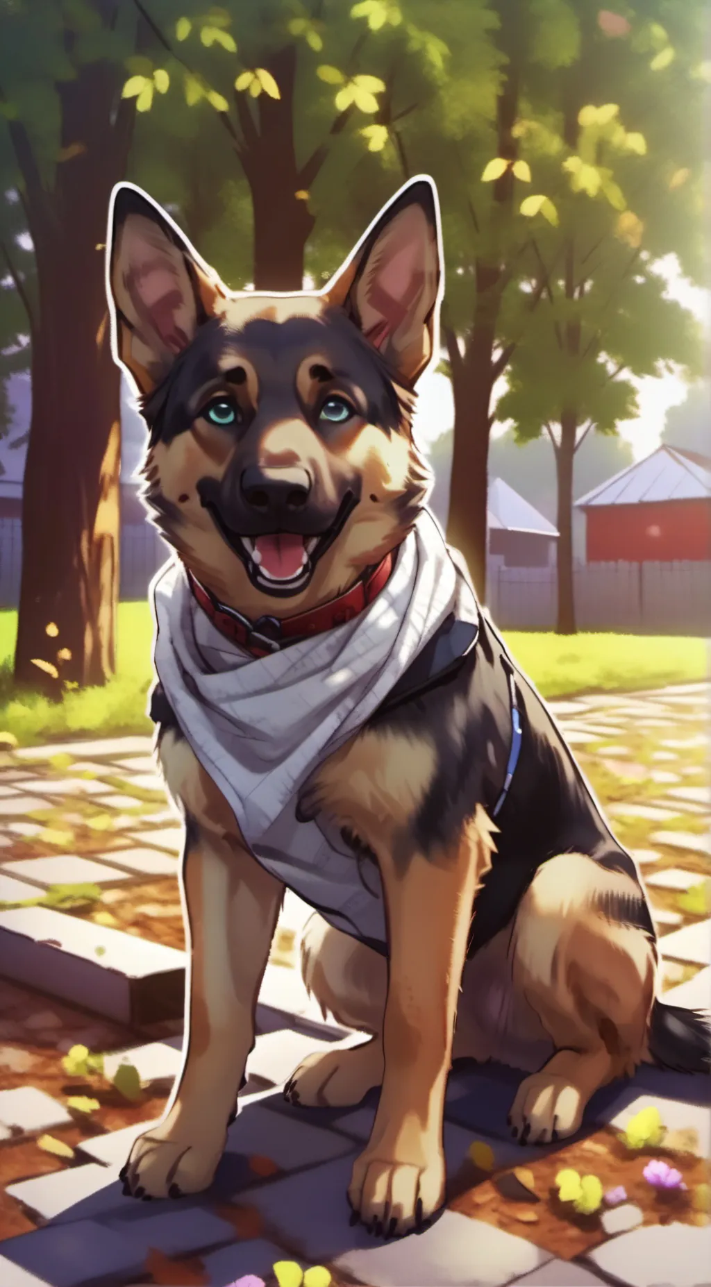 ai character: your dog background