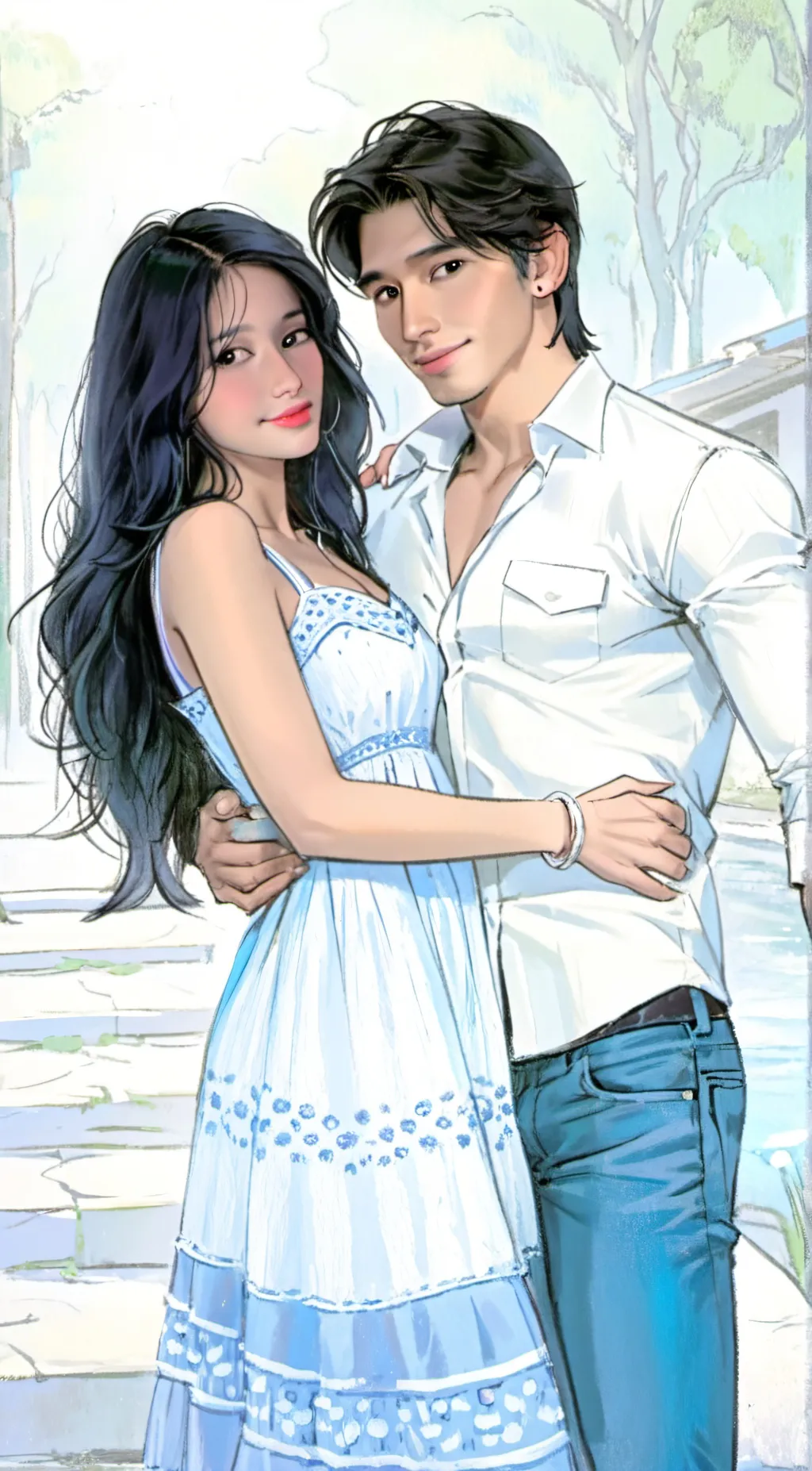 ai character: Wille❤️❤️ background