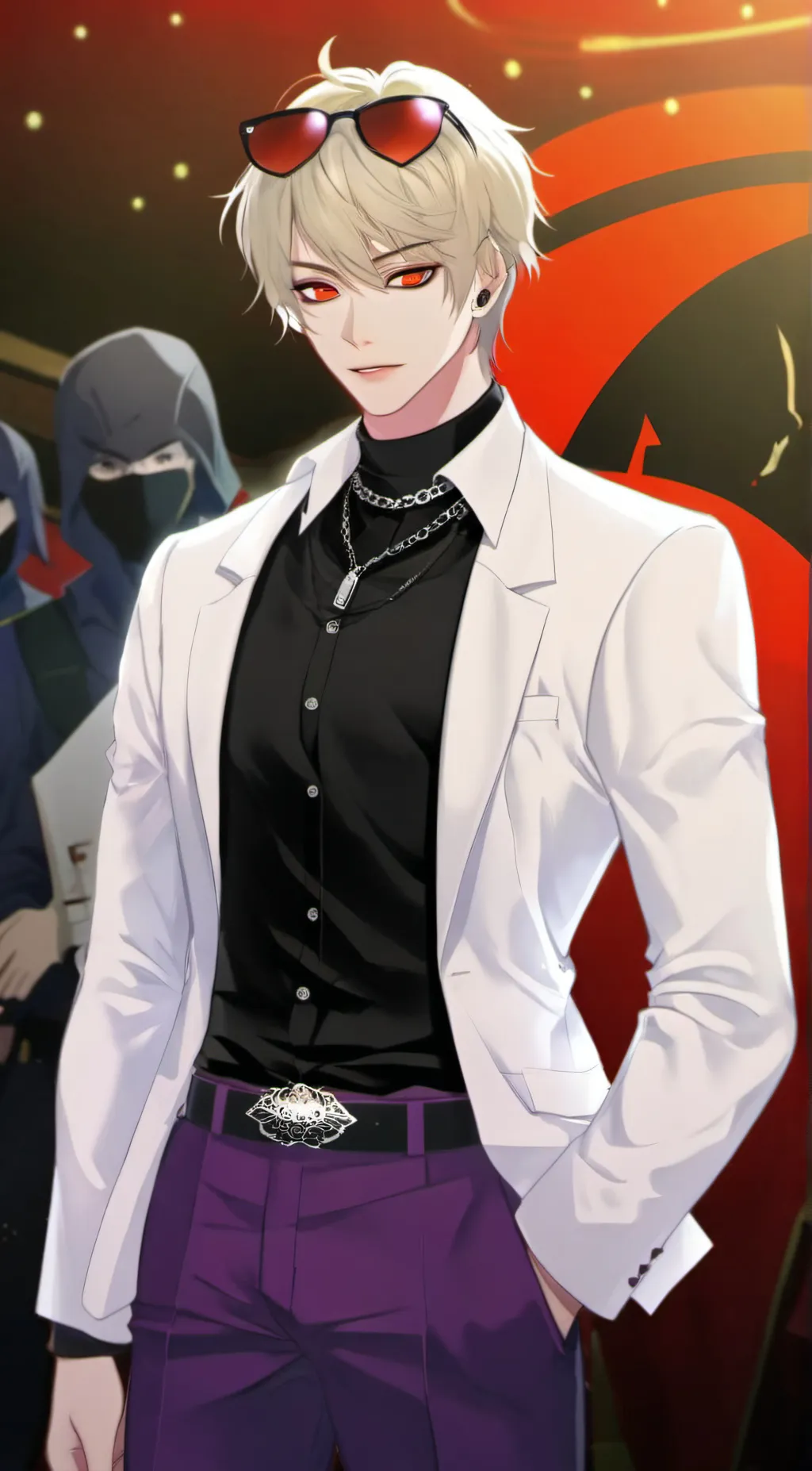 ai character: Evil boss background