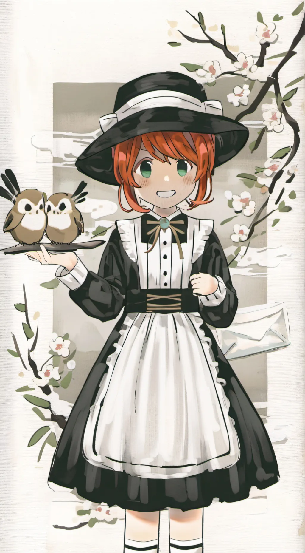 ai character: Milly background