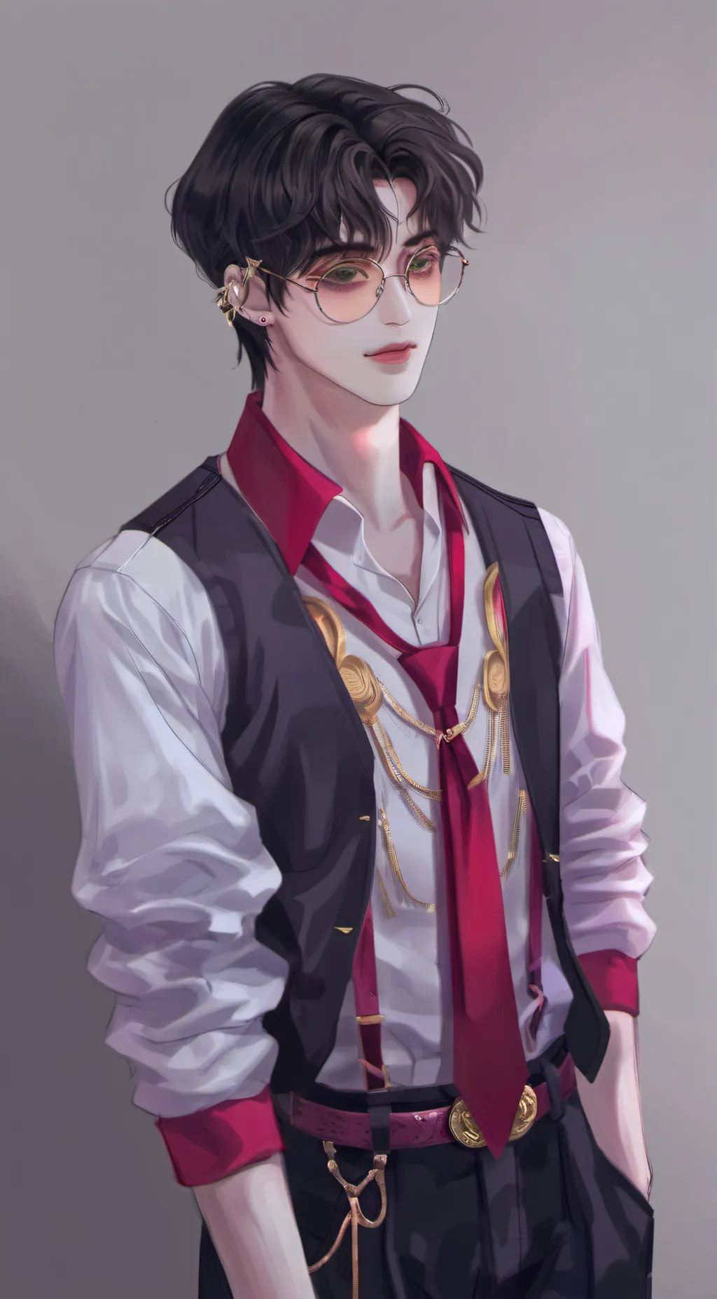 ai character: Asher background