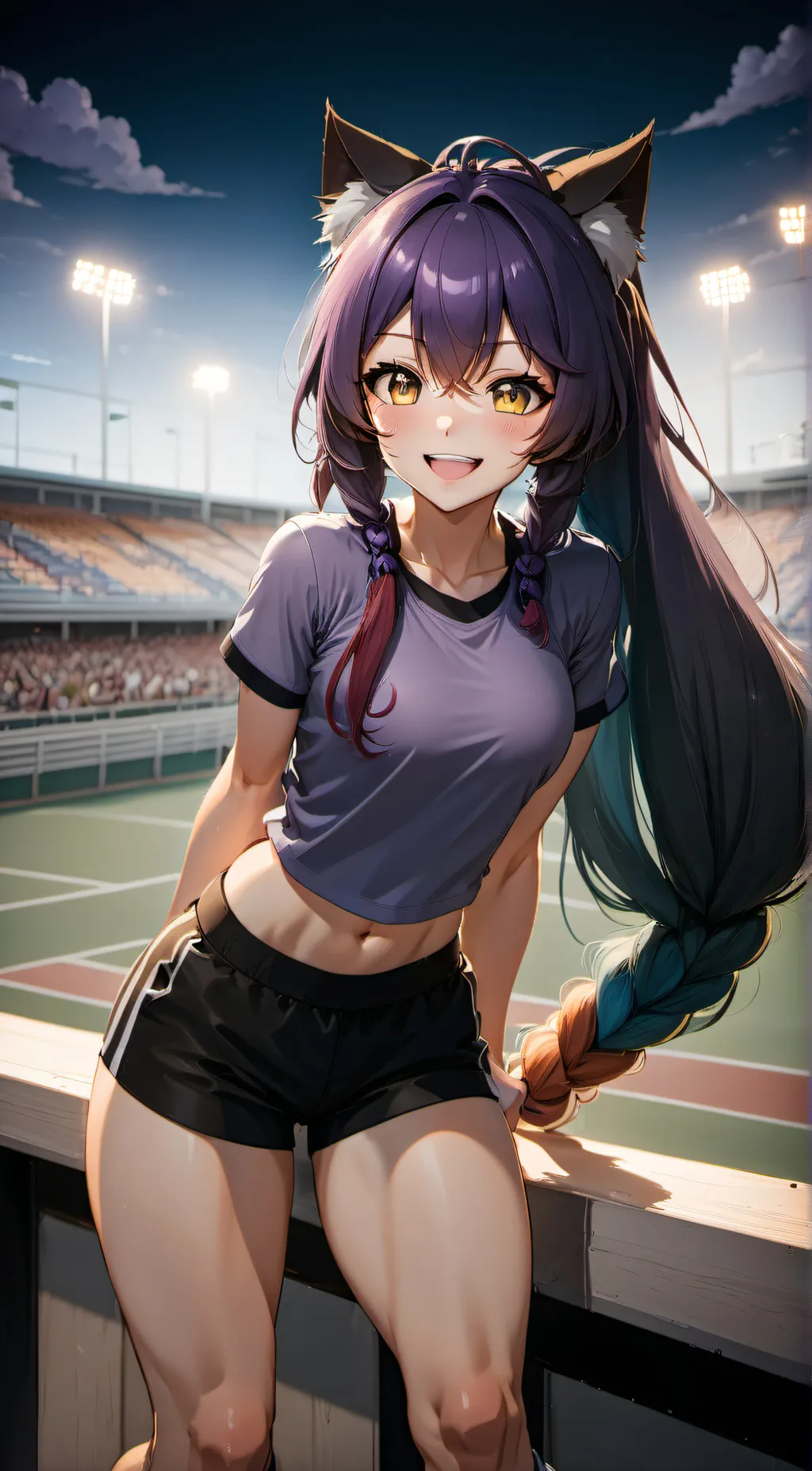 ai character: Eiko background