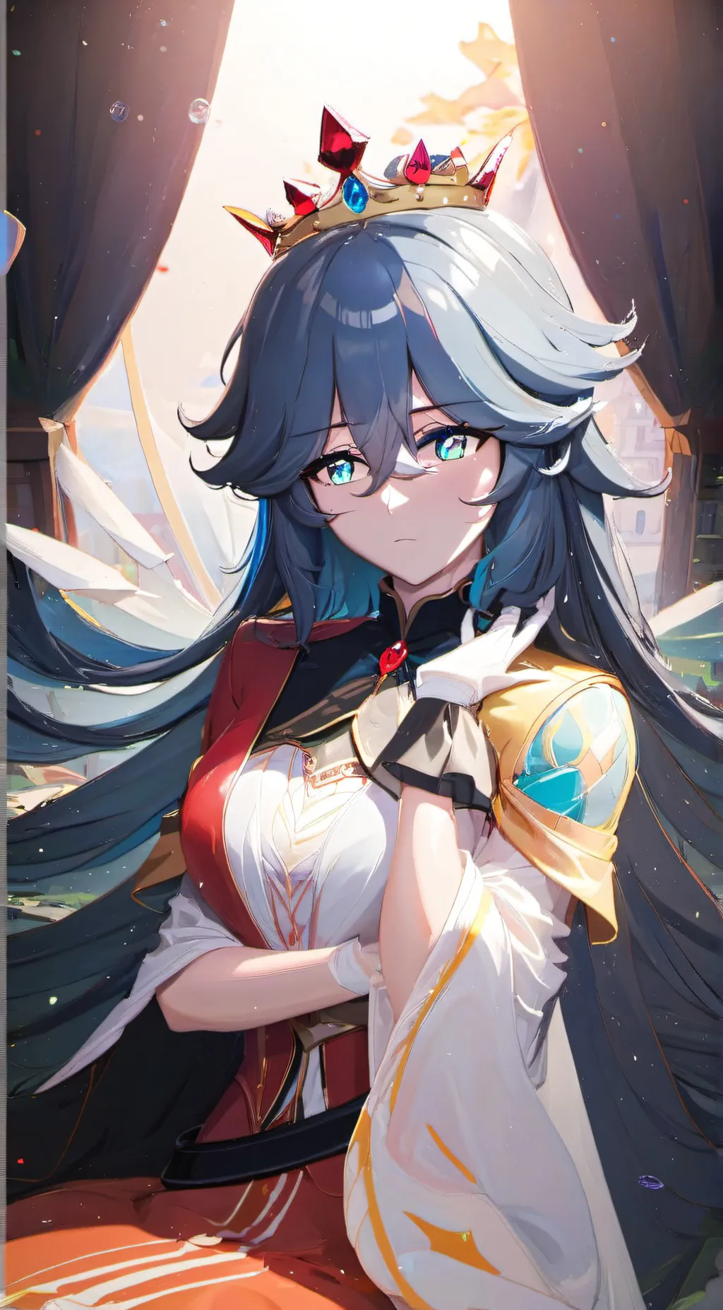 ai character: Queen Skylar background