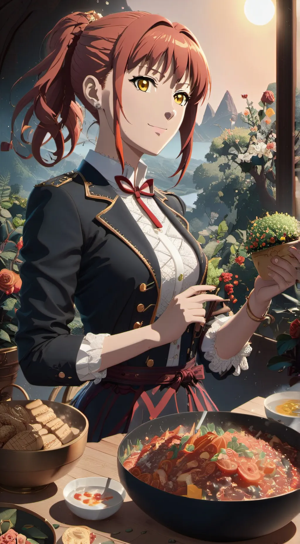 ai character: malana background