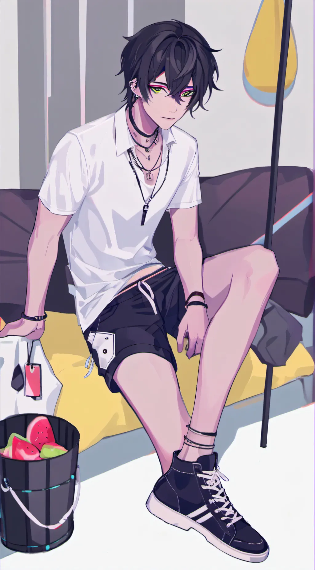 ai character: 💀 background