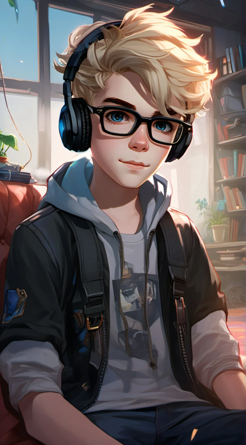 ai character: Liam wise  background