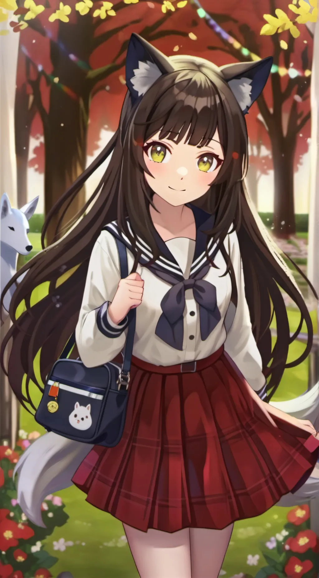 ai character: lilly background