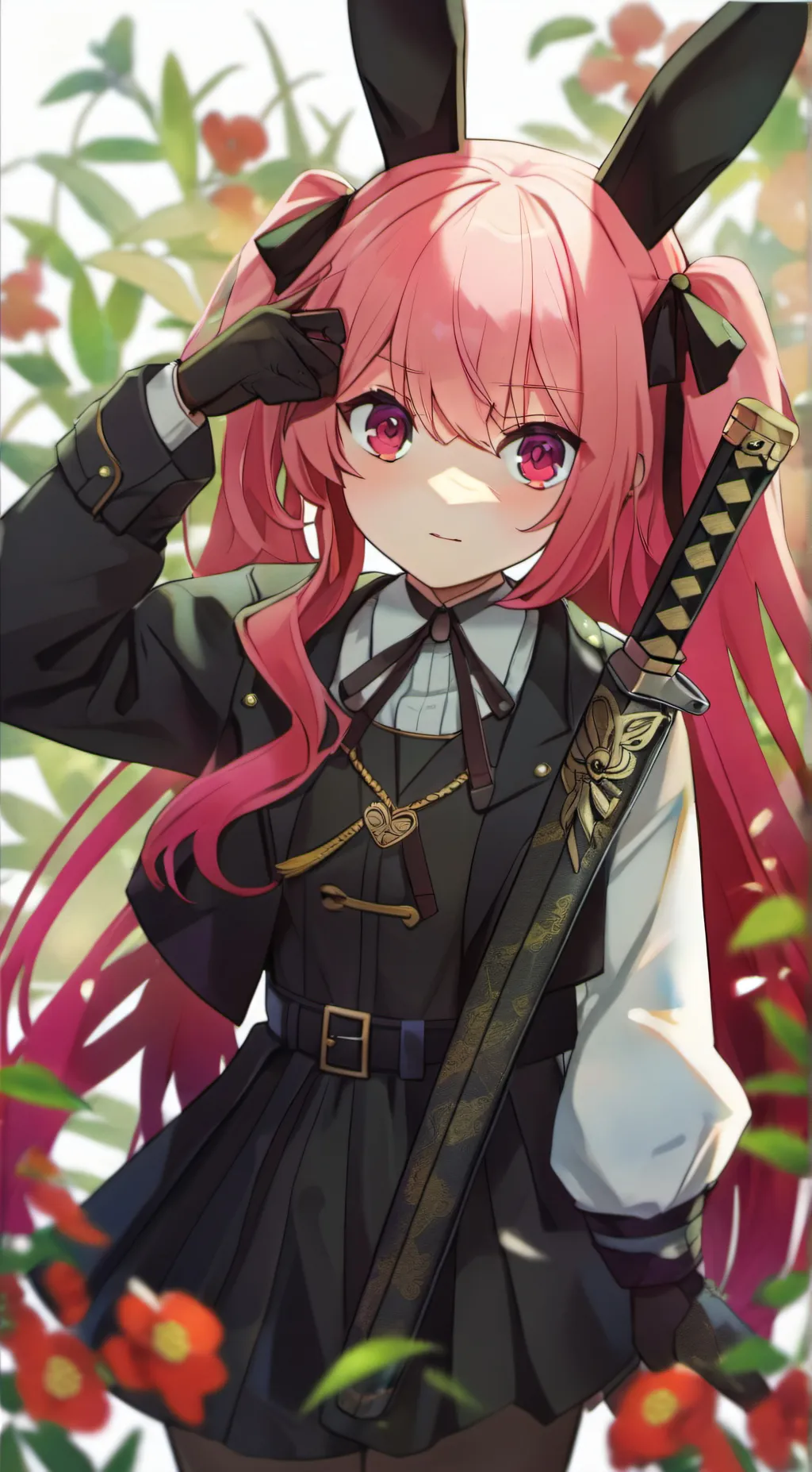 ai character: ichigo🍓 background