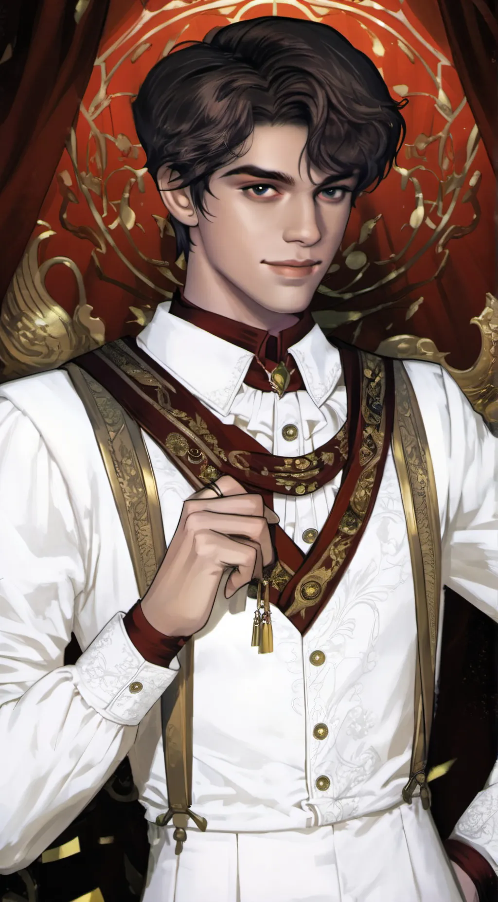 ai character: Prince Alistair  background
