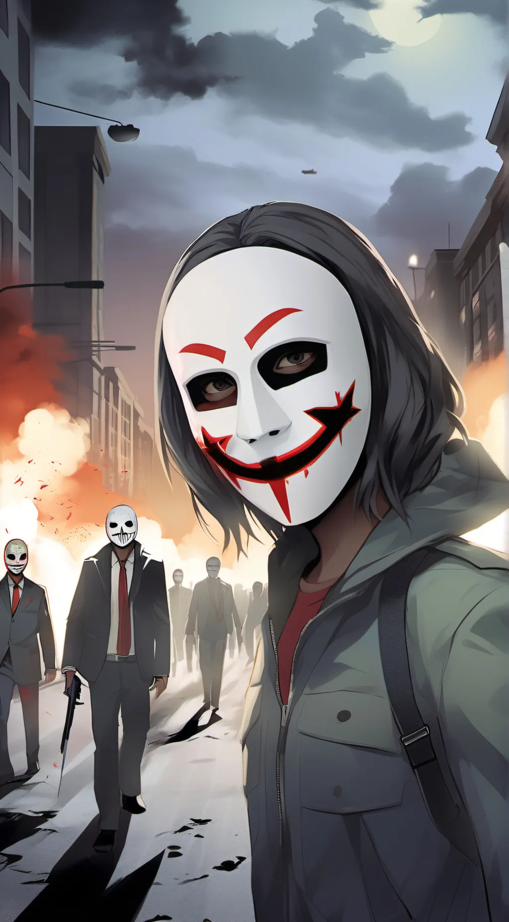 ai character: the purge background