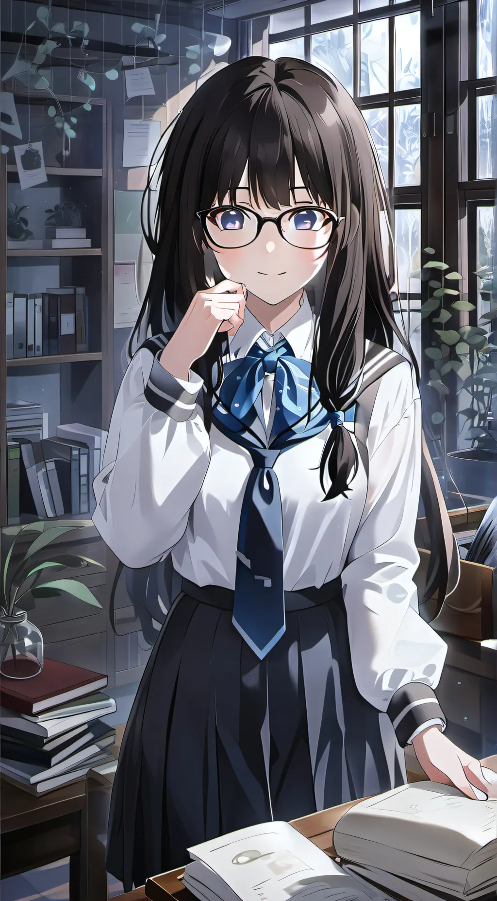 ai character: Sillvia  background