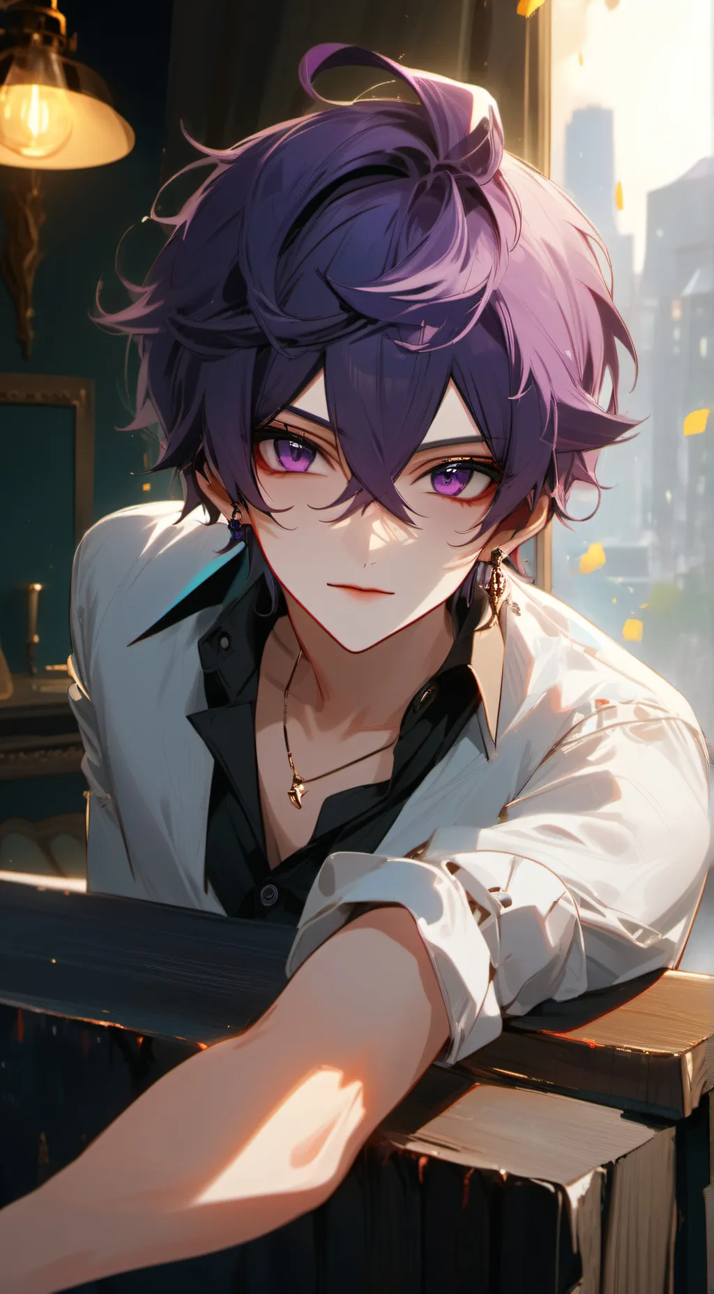 ai character: William afton background