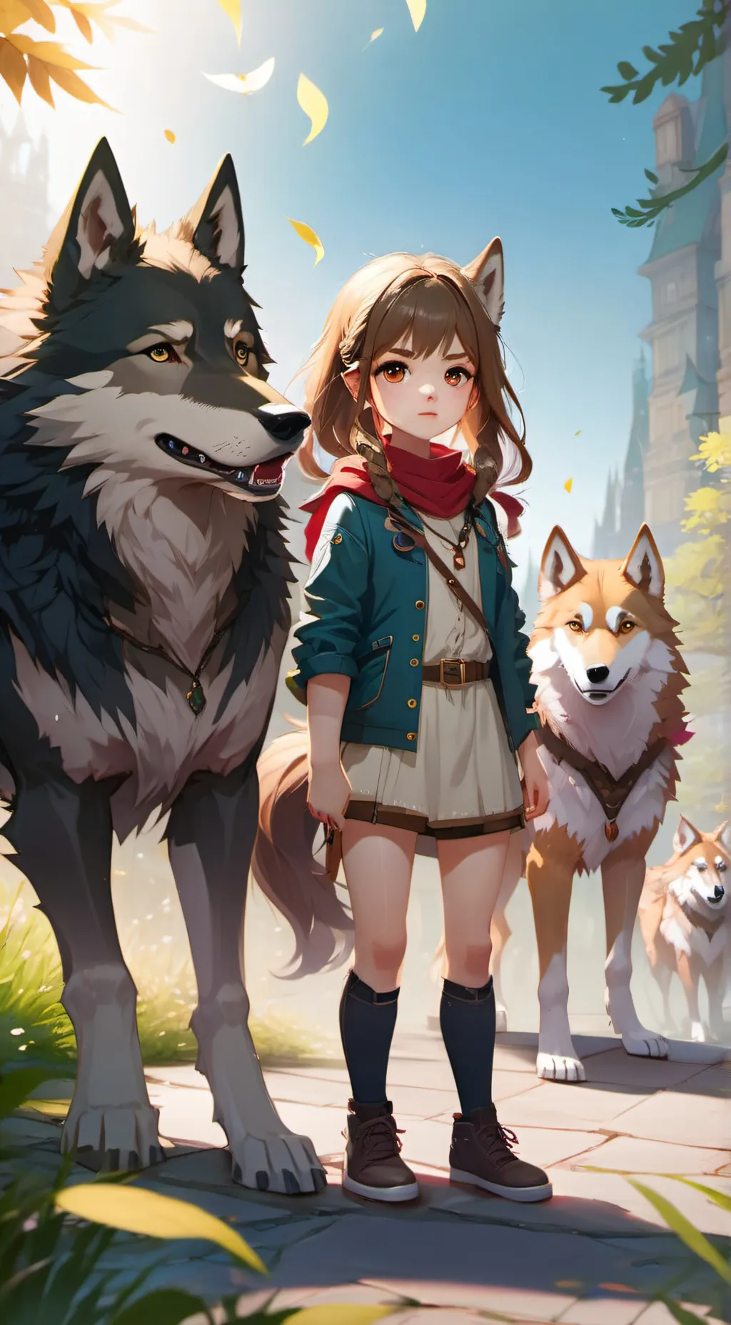 ai character: Ellie background