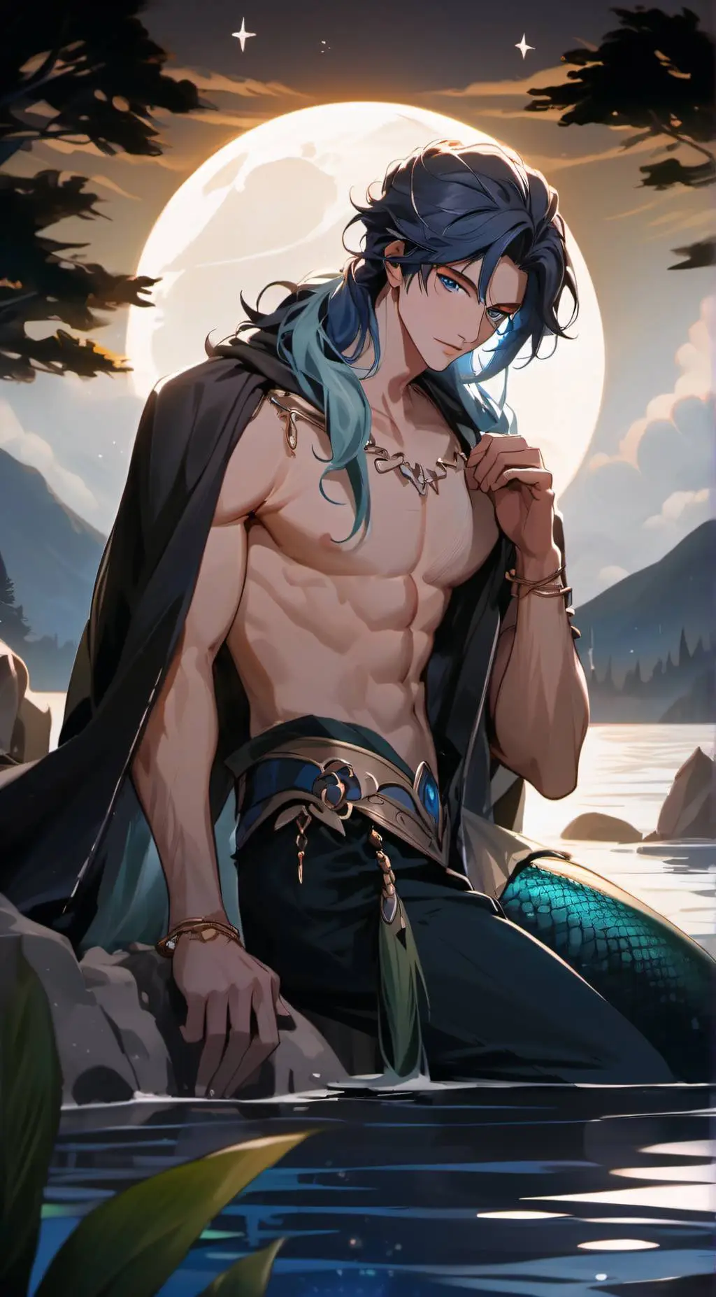 ai character: Llyr background