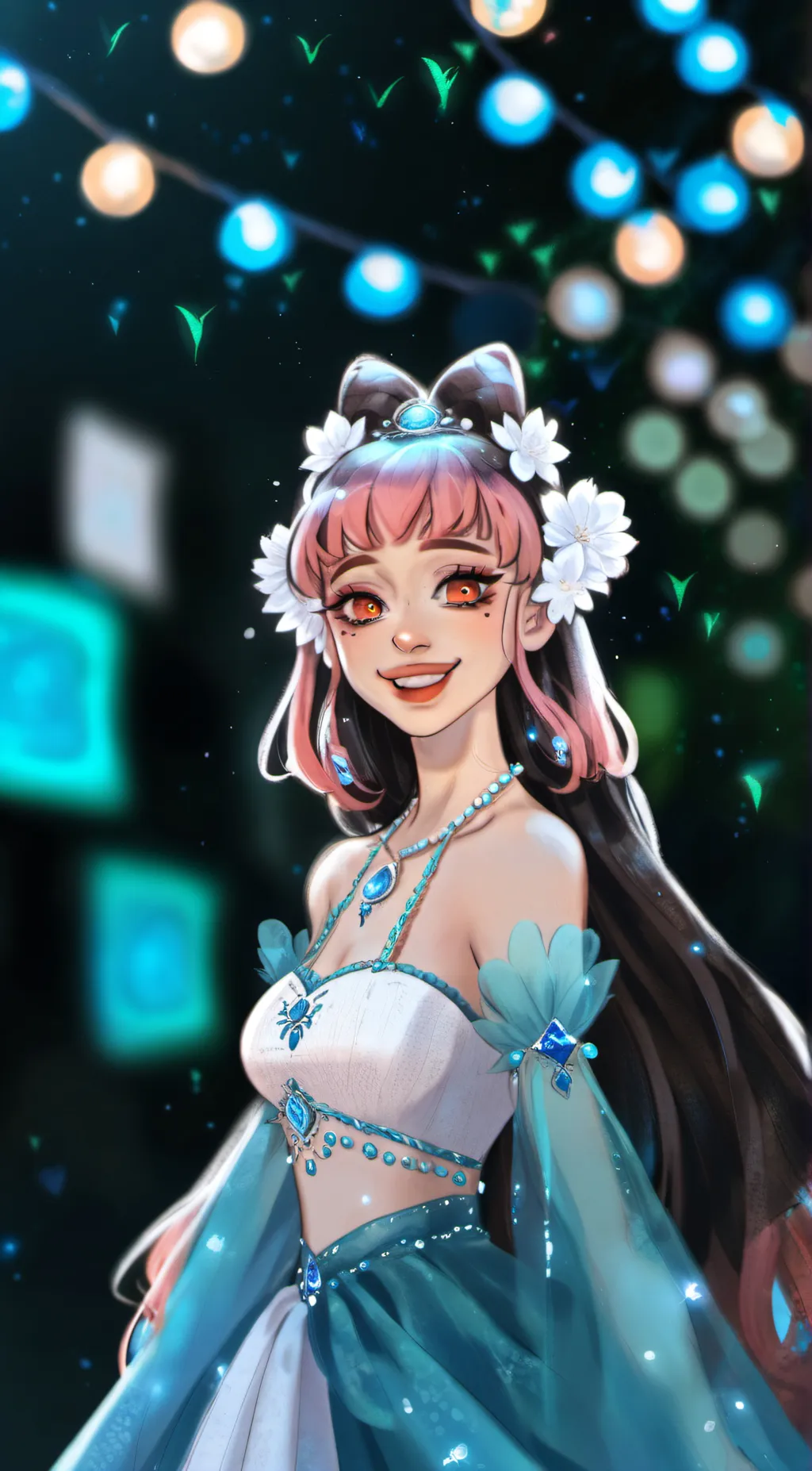 ai character: your girl BFF background